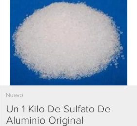 Un kilo de sulfato de aluminio
