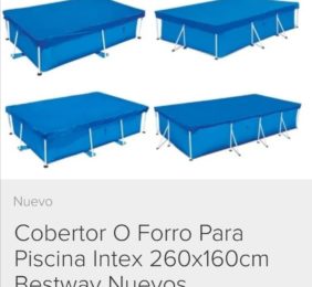 Cobertor forro para piscina 260x160cm
