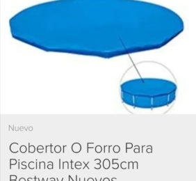 Cobertor forro para piscina 305cm